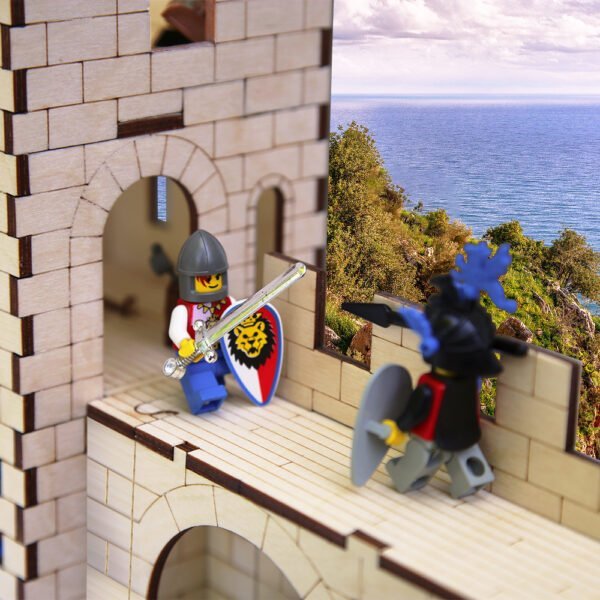 Lego rüütlid puidust mängukindluses