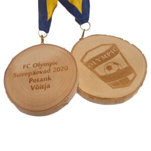 Kasepuust medal (lindiga) - Birch medal